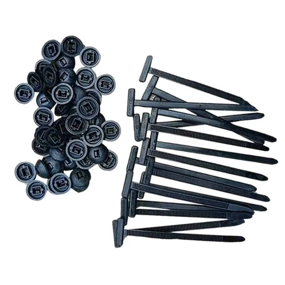 Nylon Zip Tie Buckles Self-Locking 20/50/100 Pcs Heavy Duty