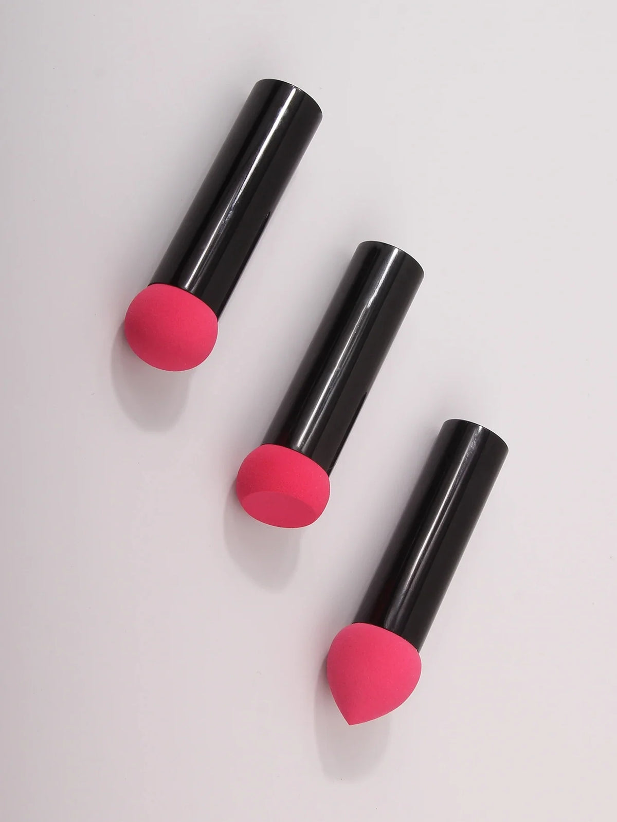 Mushroom Powder Puff Black Metal Handle Sponge Foundation