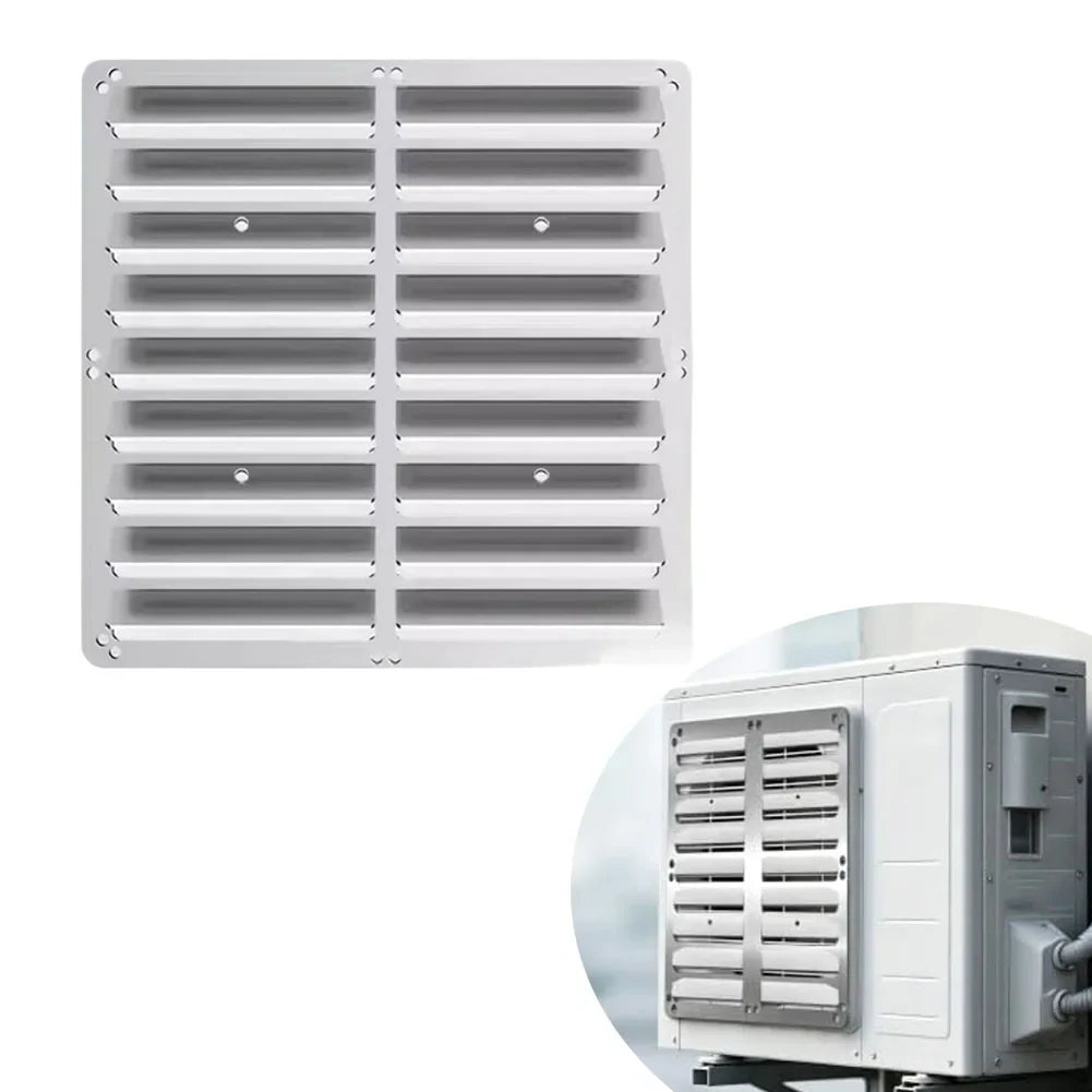 Stainless Steel AC Outdoor Wind Deflector – No Drilling
