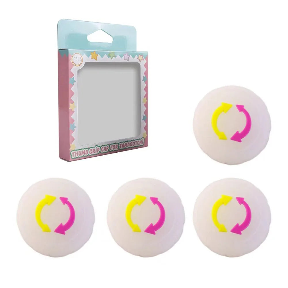 4Pcs Silicone Joystick Caps Cat Paw Thumb Grip Tamagotchi