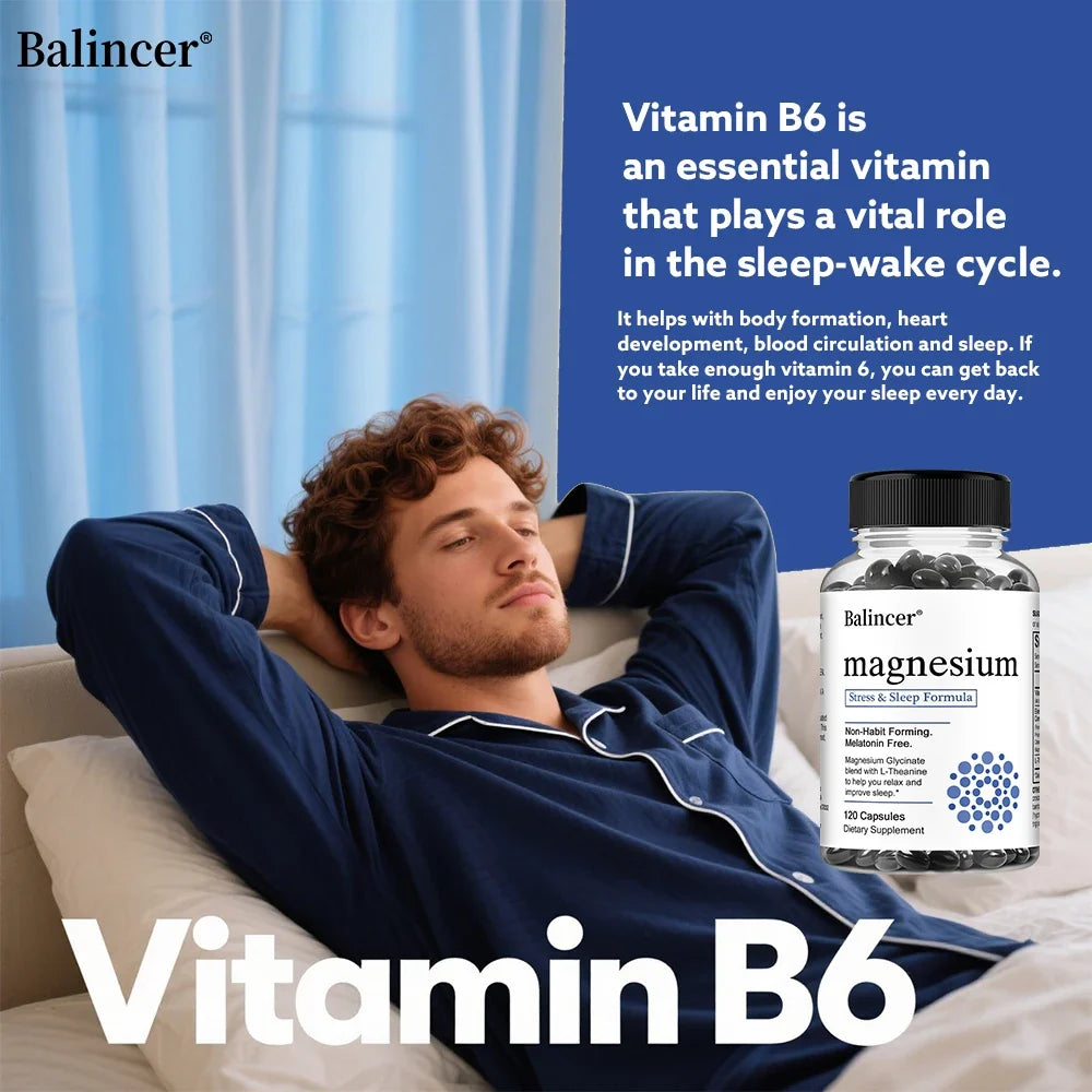 Taoters Magnesium Glycinate 120 Capsules | Sleep & Muscle Support