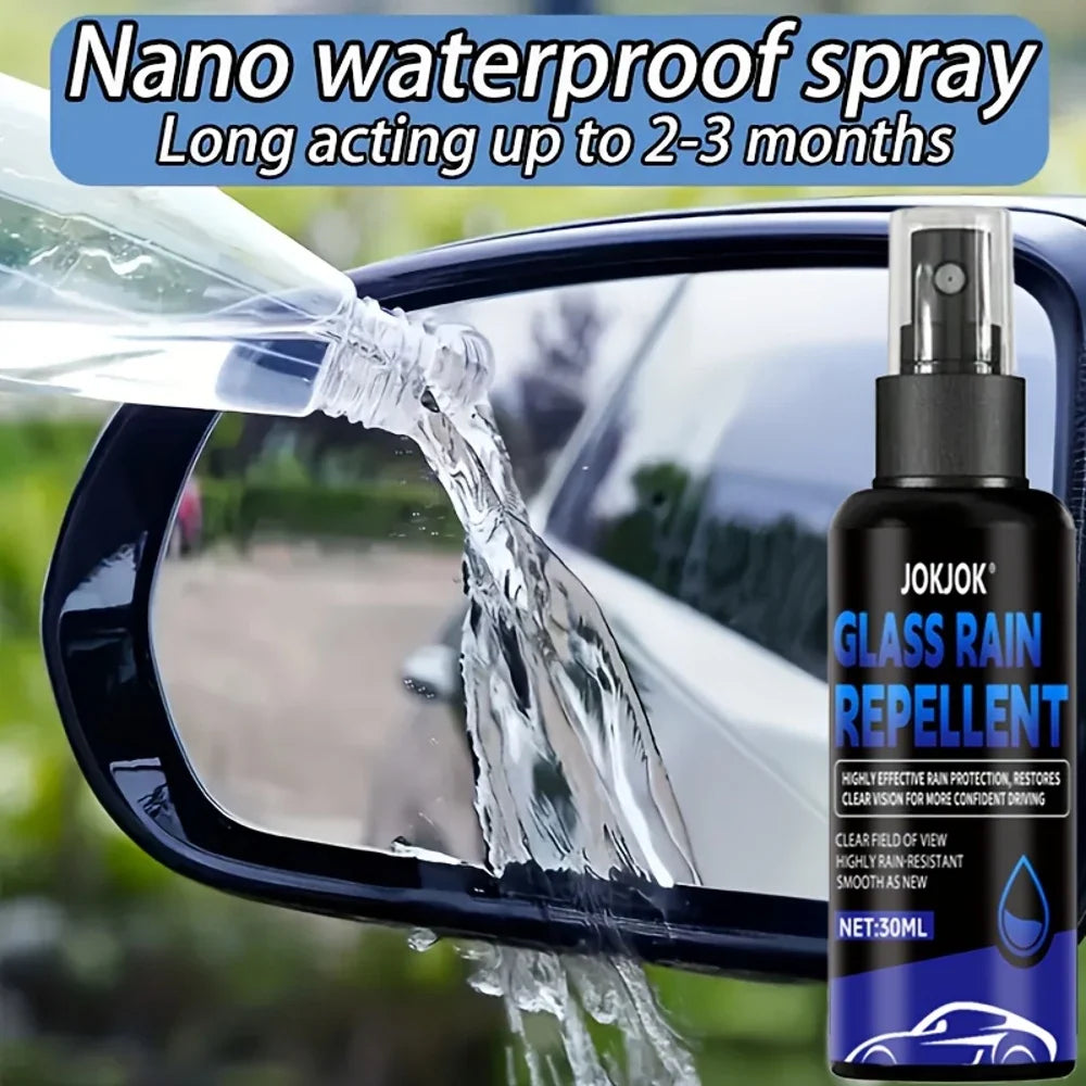 30ml Hydrophobic Glass Coating Spray – Car Windshield Water Repellent