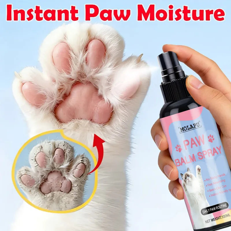 Plant-Based Paw Moisturizing Spray for Dogs & Cats