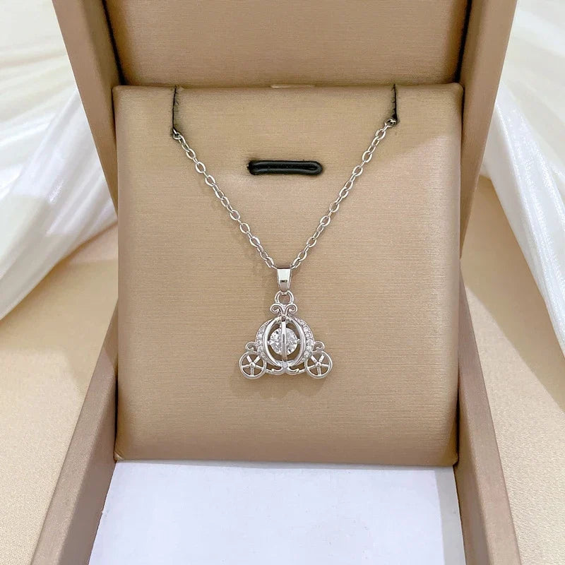 Zircon Diamond Choker Necklace for Women – Gold & Silver