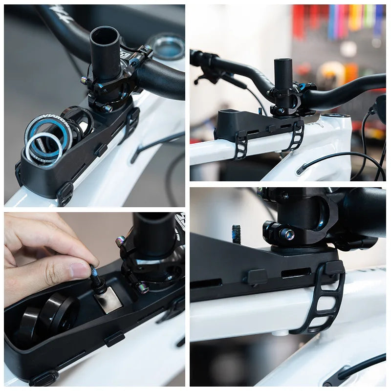 Bike Virtual Head Tube Fork Tool & Magnetic Storage Box