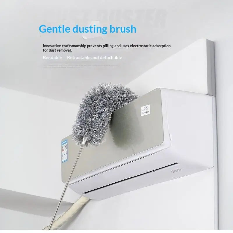 280CM Telescopic Microfiber Duster – Bendable Extendable Handle