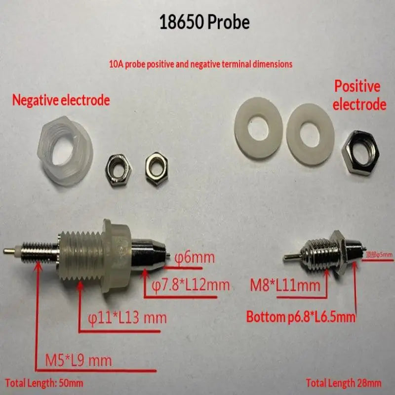 18650 Battery Test Stand Probe – Internal Resistance Tester Part