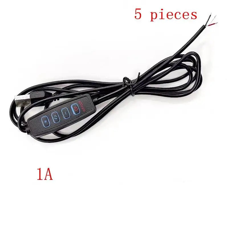 USB 5V 4-Key LED Dimmer Controller 2CH CCT Bicolor Switch