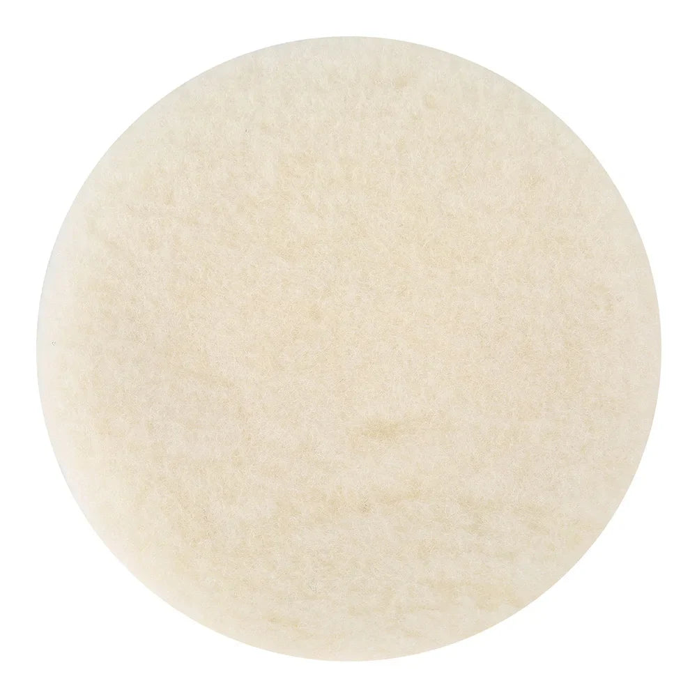 7 Inch Wool Buffing & Polishing Pads for Car, Glass & More