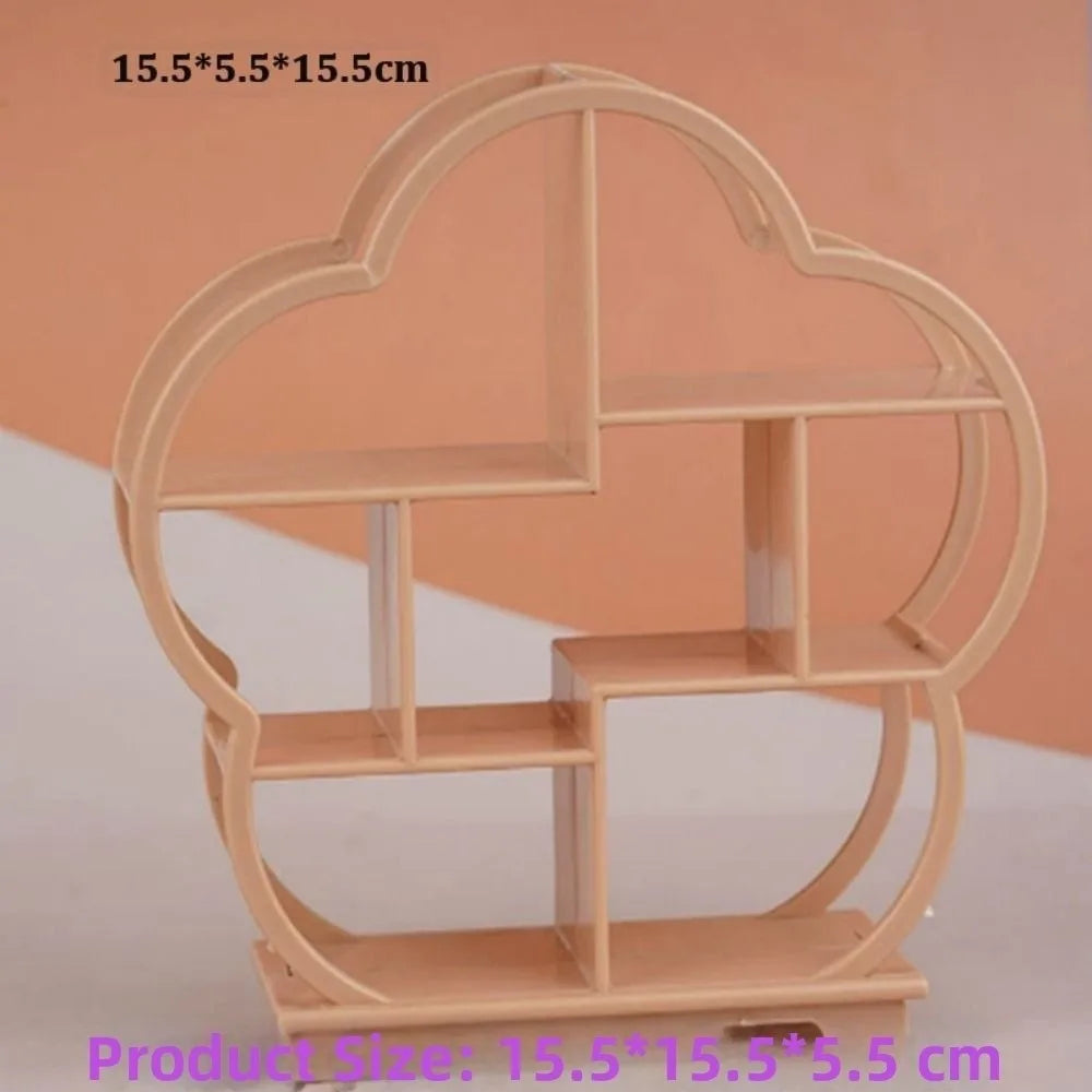 Miniature Dollhouse Shelf Rack – 1:6 & 1:12 Scale DIY Accessory