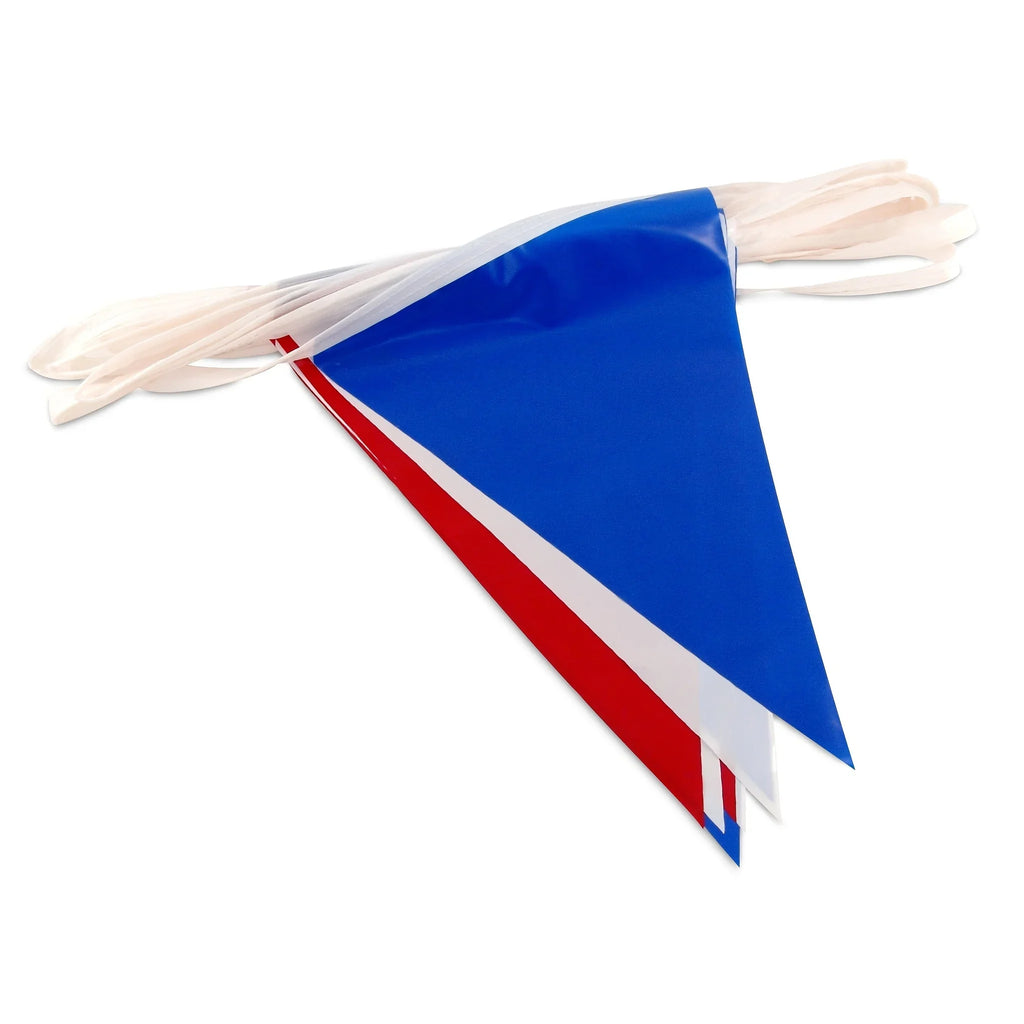 Patriotic Red White Blue Pennant Bunting Banner | 4th of July