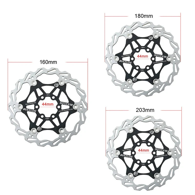 BUCKLOS Floating Disc Rotors 160/180/203mm – MTB Bike Brakes
