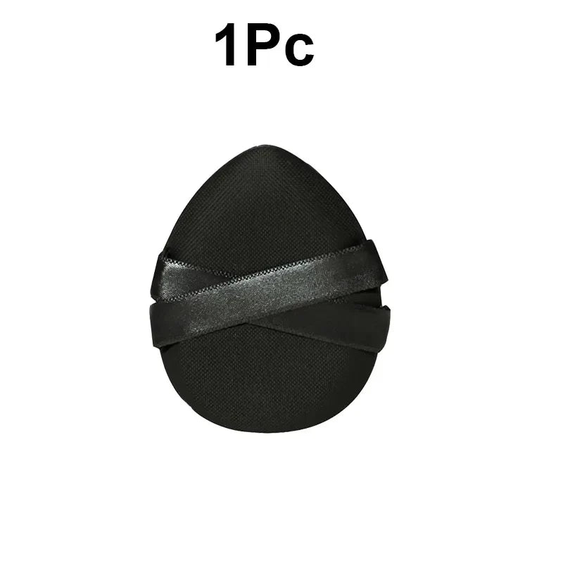 Dual-Sided Leather Makeup Sponge Puff | Dry Wet Air Cushion