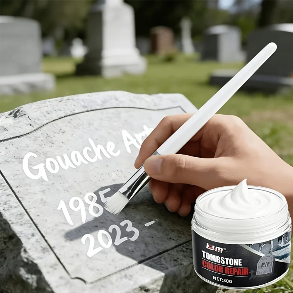 Tombstone Restoration Paste – Repair Faded Inscriptions | KJM