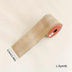 Velvet Christmas Ribbon Roll 3 Yards – Holiday Gift Wrapping