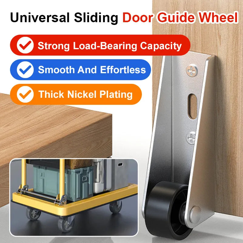 Universal Sliding Door Guide Wheel – Stainless Steel Support