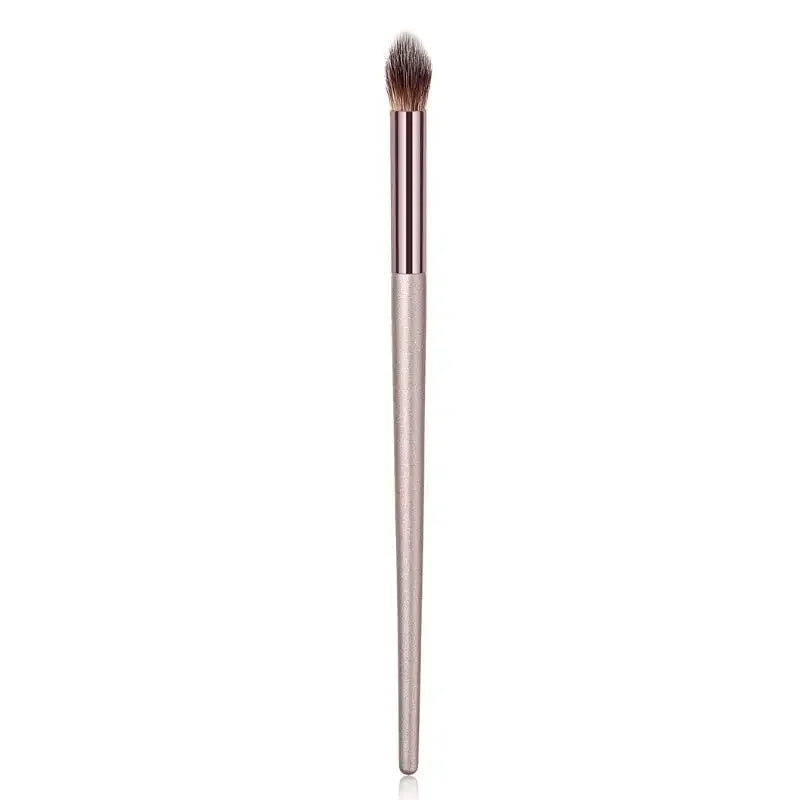 Champagne Gold Makeup Brush – Powder, Foundation & Blush
