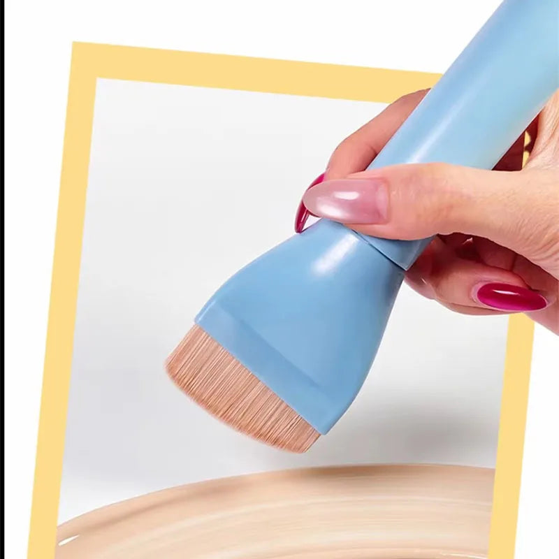 Wide Head Foundation Brush – Soft Flexible Bristles, Multi-Use