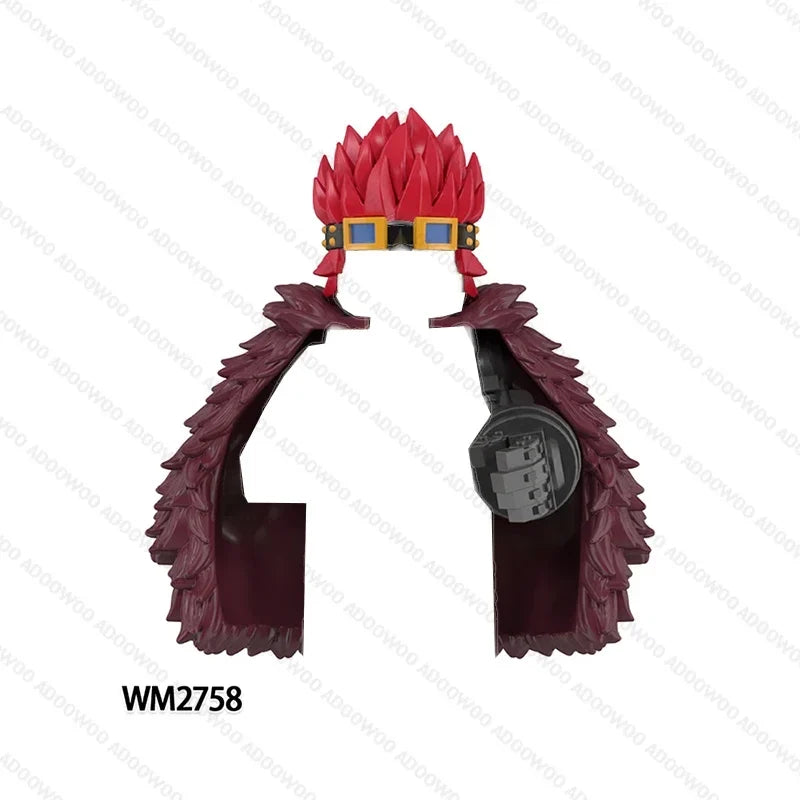 One Piece Anime Building Block Figure – Luffy Zoro Toy