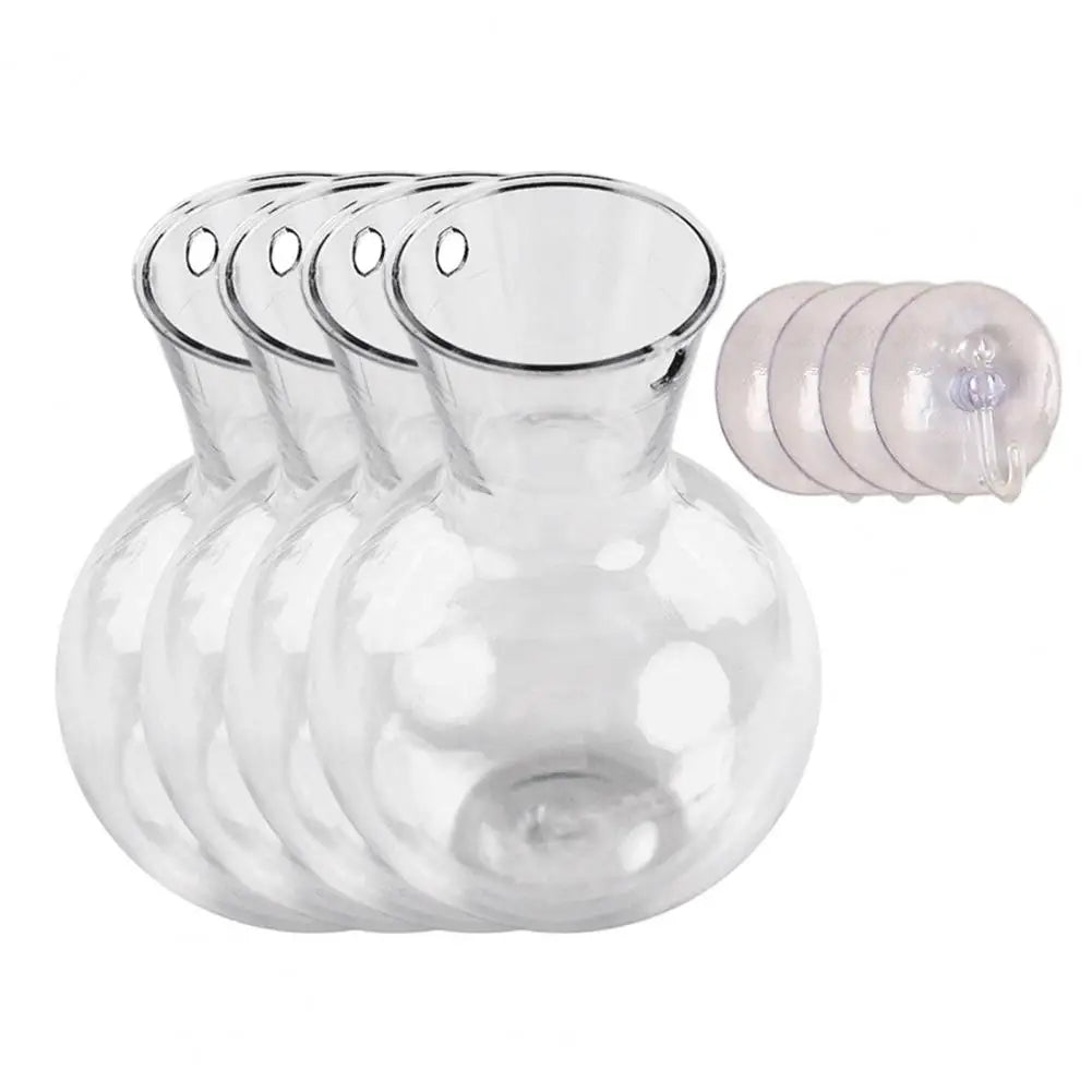 Window Propagation Station Plant Bulb Vase with Suction Cup