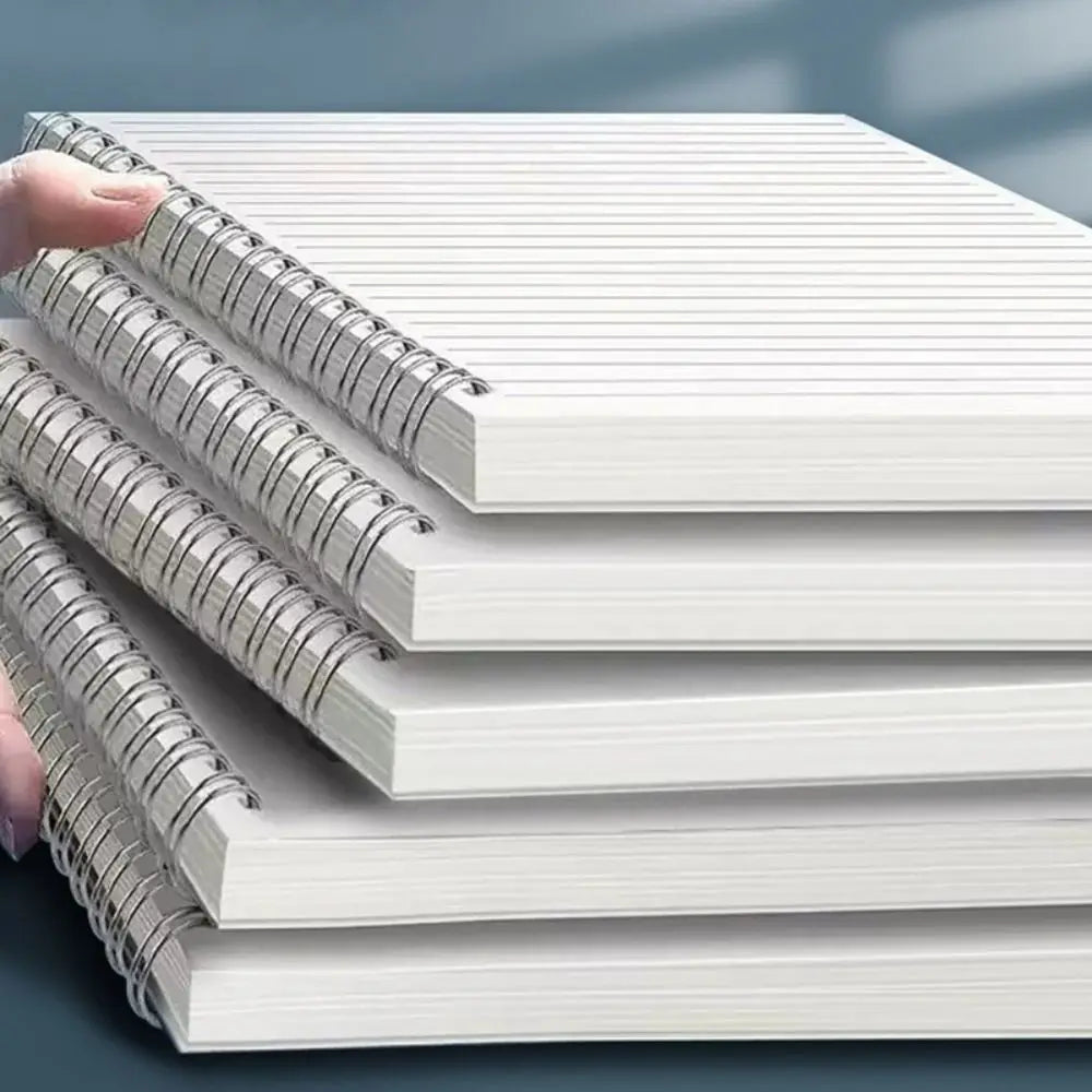 Spiral Coil Notebook A4 A5 A6 B5 – Grid, Blank & Lined