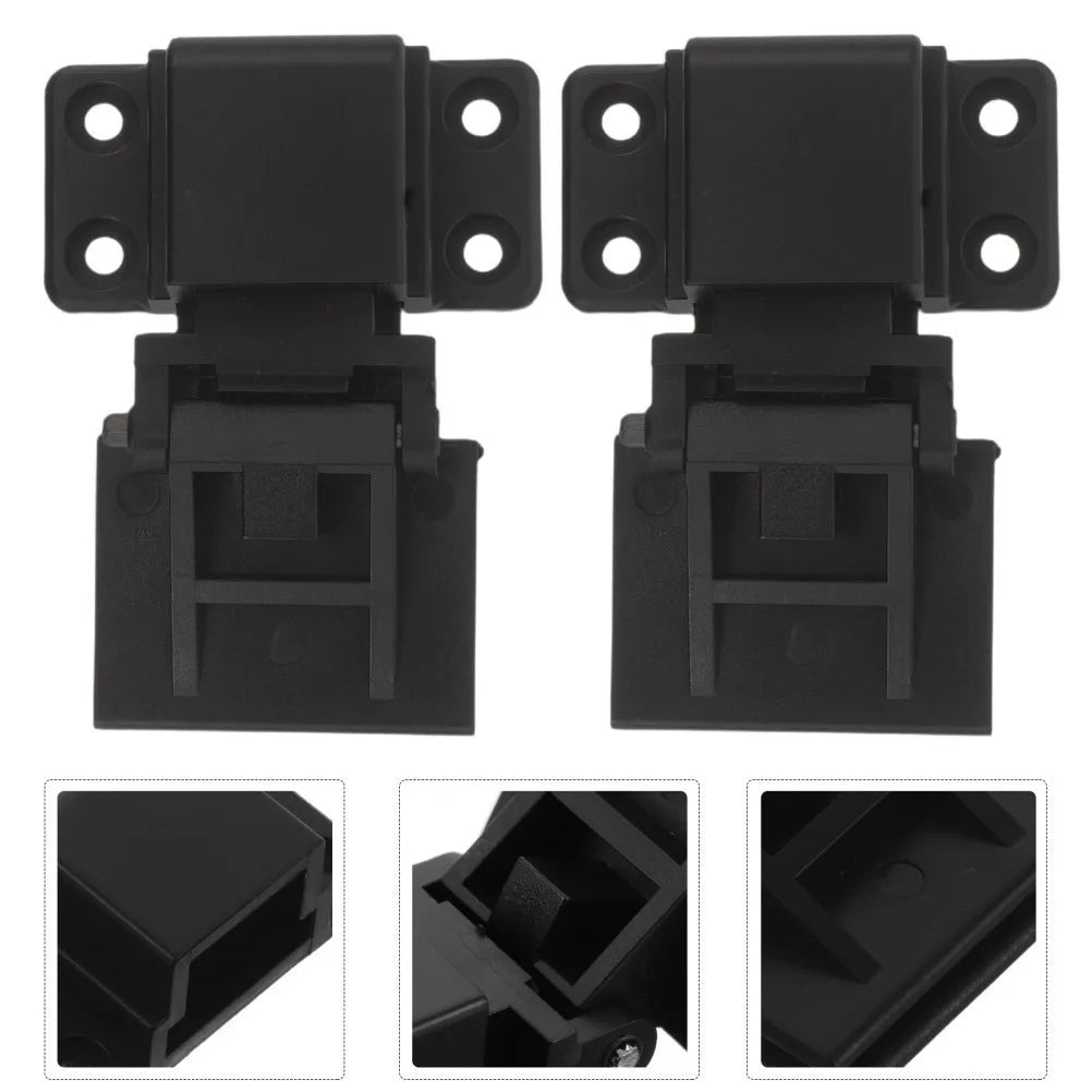 Turntable Dust Cover Hinges – Plastic Replacement Pair