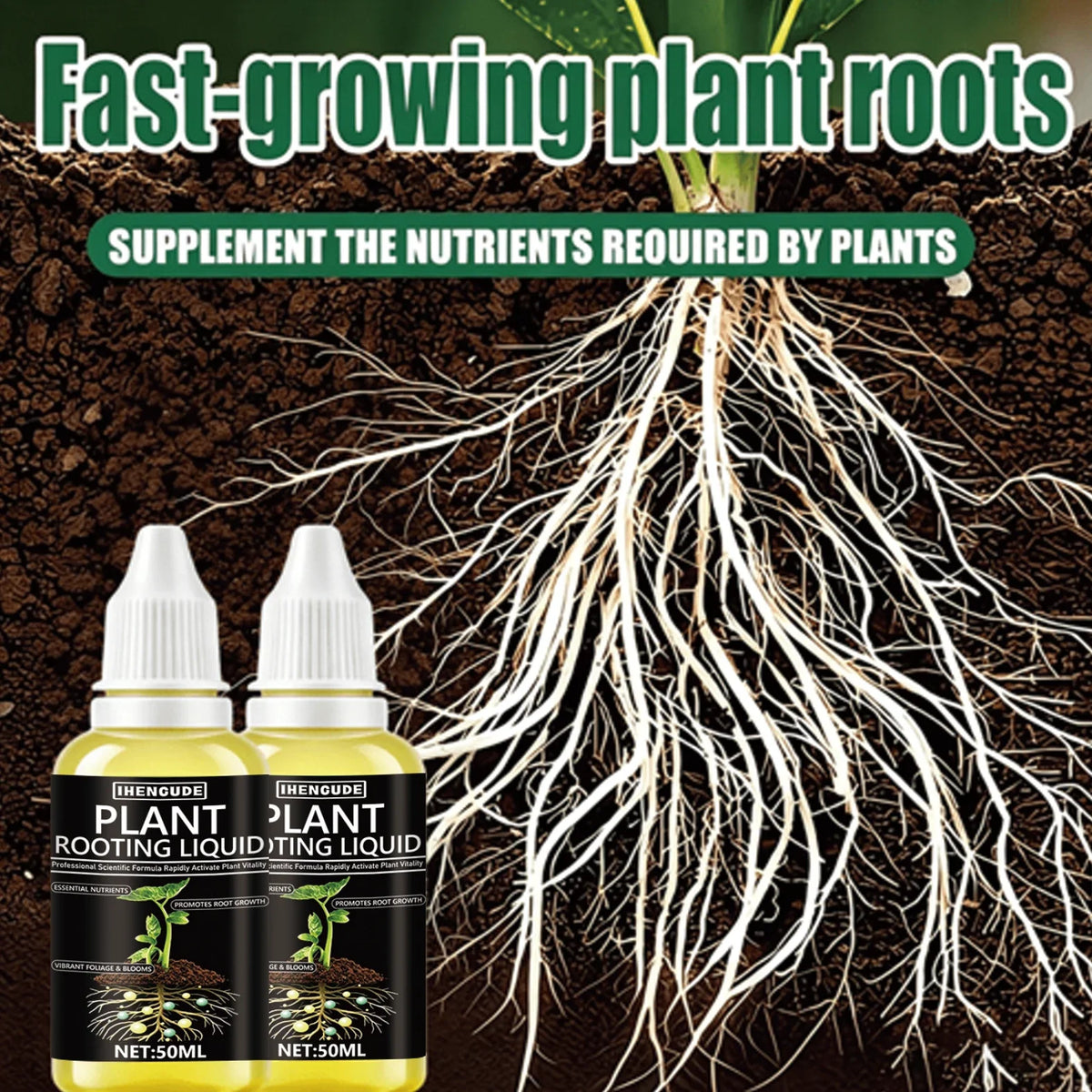 Plant Rooting Agent – Stimulate Germination & Root Growth