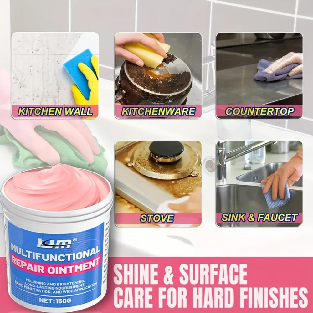 KM Pink Care Cream – Multi-Surface Cleaner for Tiles & Sinks