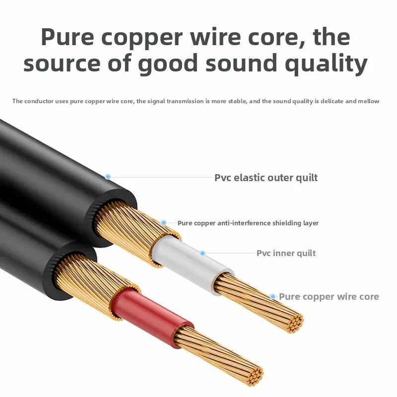 Dual XLR Female to Dual RCA Male Audio Cable | Mixer & Amp
