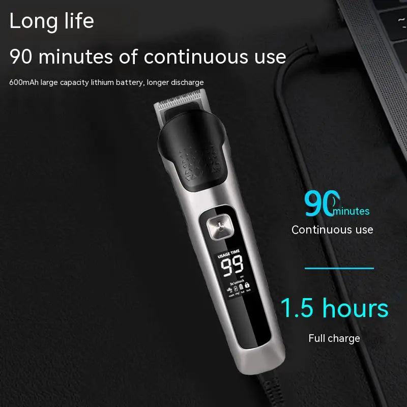 VOAUN USB Electric Hair Clipper & Shaver Set | IPX6 Waterproof