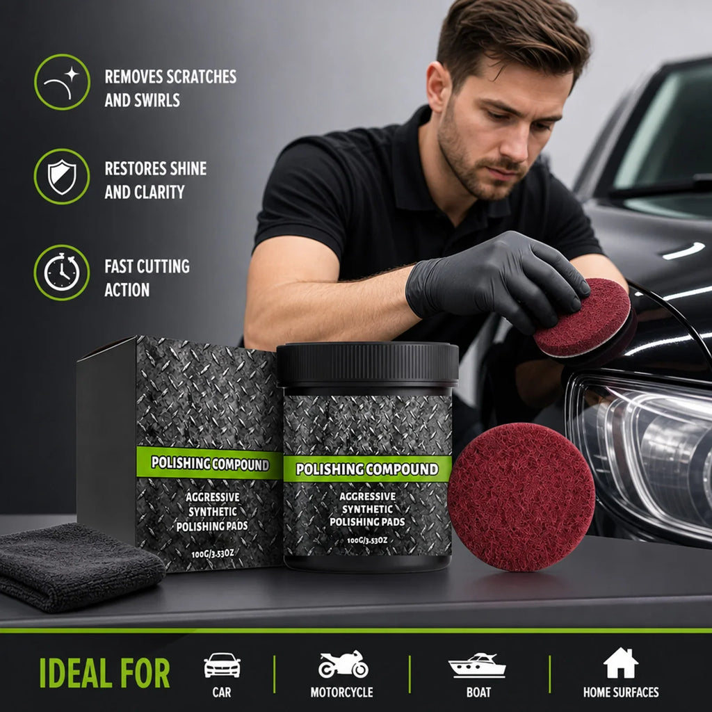 Polishing Compound Kit – Car Paint, Metal & Surface Polish
