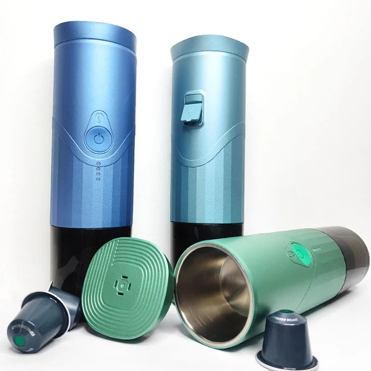 DUTRIEUX Portable Espresso Machine | Capsule & Powder, Battery