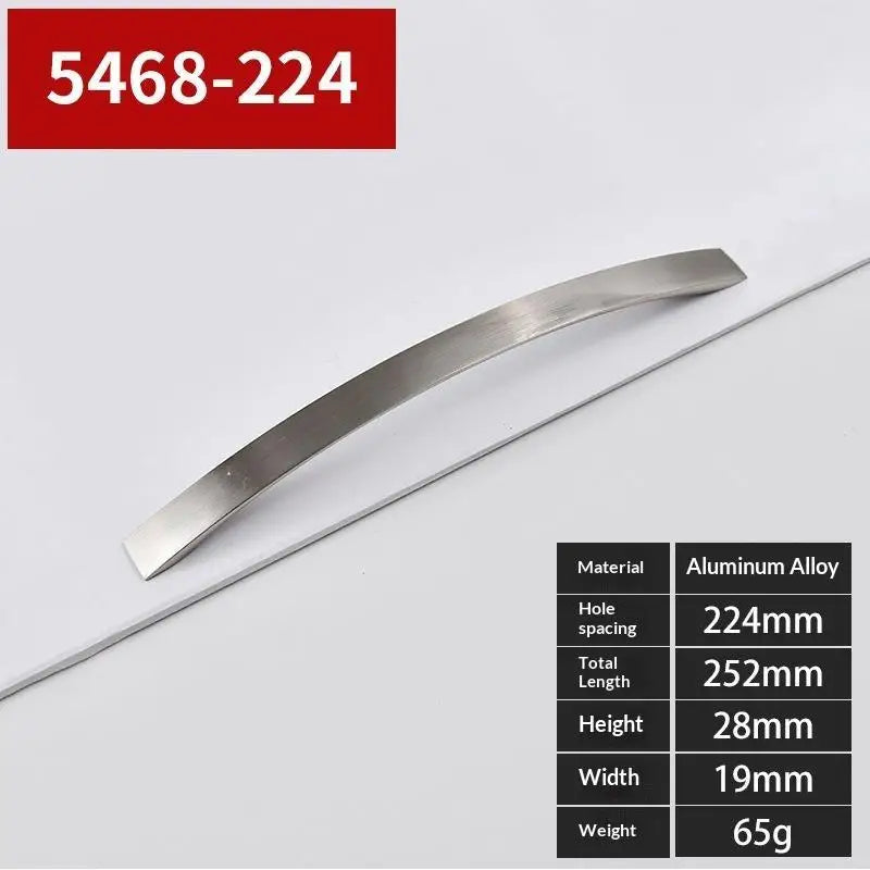 Aluminum Alloy Cabinet Door Pulls & Drawer Handles