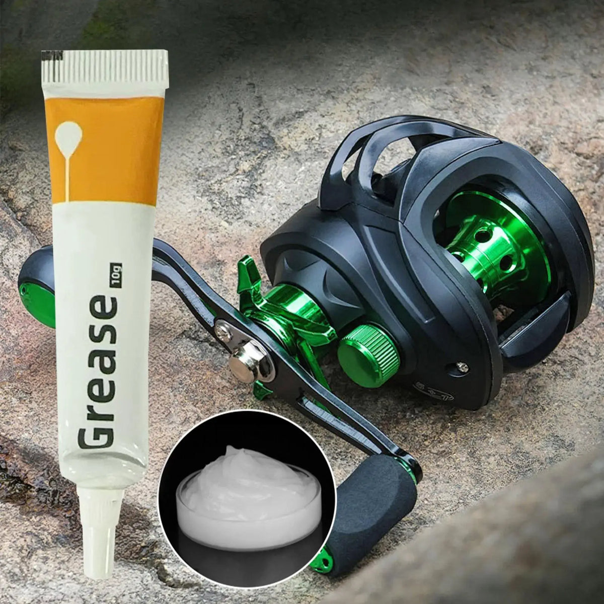 Multi-Purpose Zipper Grease Lubricant Tube – Gear & Fishing Reel