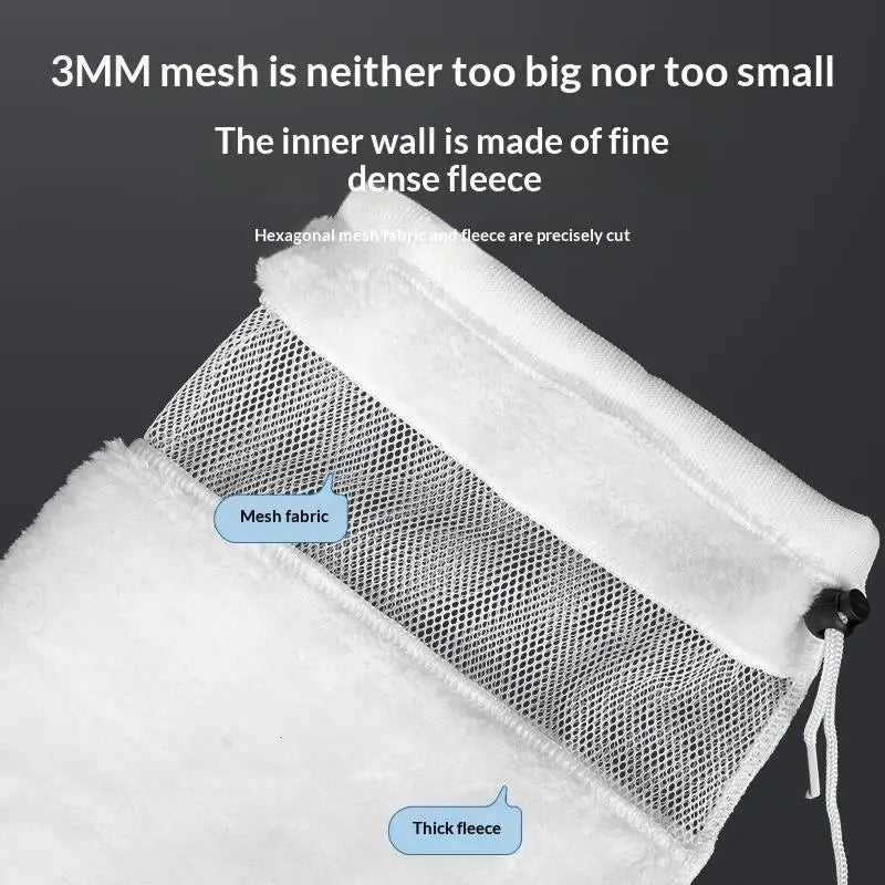 Reusable Aquarium Filter Bag – Washable Mesh Filtration Pad