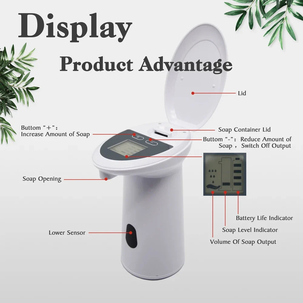 Automatic Touchless Foam Soap Dispenser 280ml | Sensor