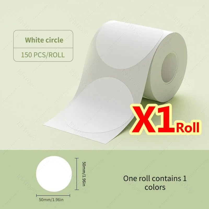 NiiMBOT Thermal Label Paper – Waterproof Self-Adhesive Stickers