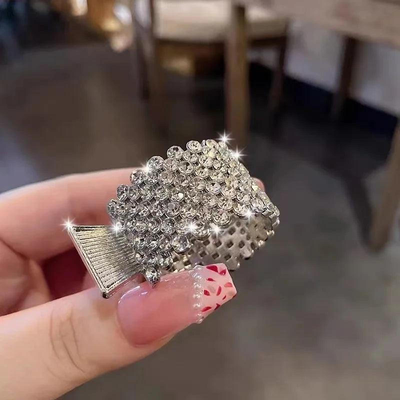 Metal Hair Claw Clip – Korean Ponytail Hairpin for Women