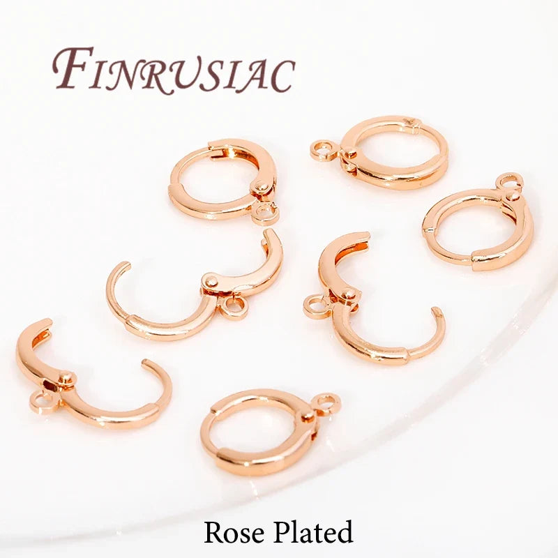 Gold Plated Hypoallergenic Earring Hooks 10pcs – DIY Jewelry