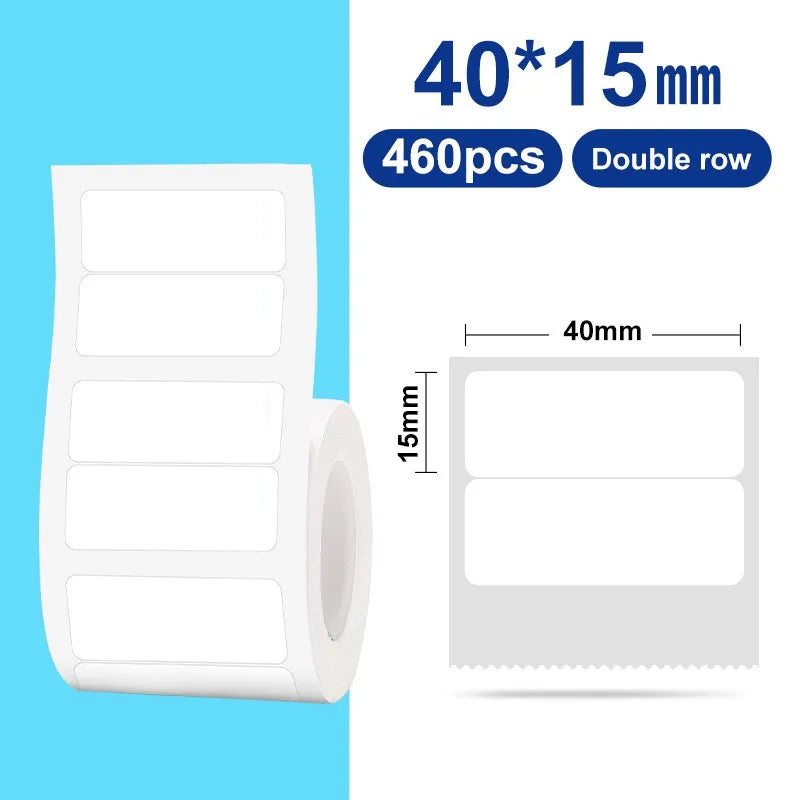 NiiMBOT Thermal Label Paper – Waterproof Self-Adhesive Stickers