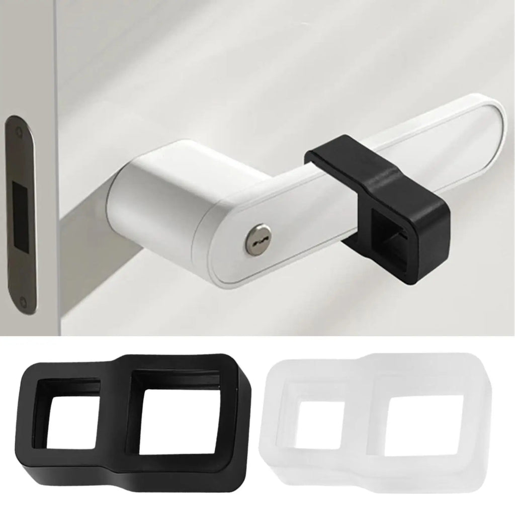 Silicone Door Knob Wall Protector – No-Drill Door Stopper