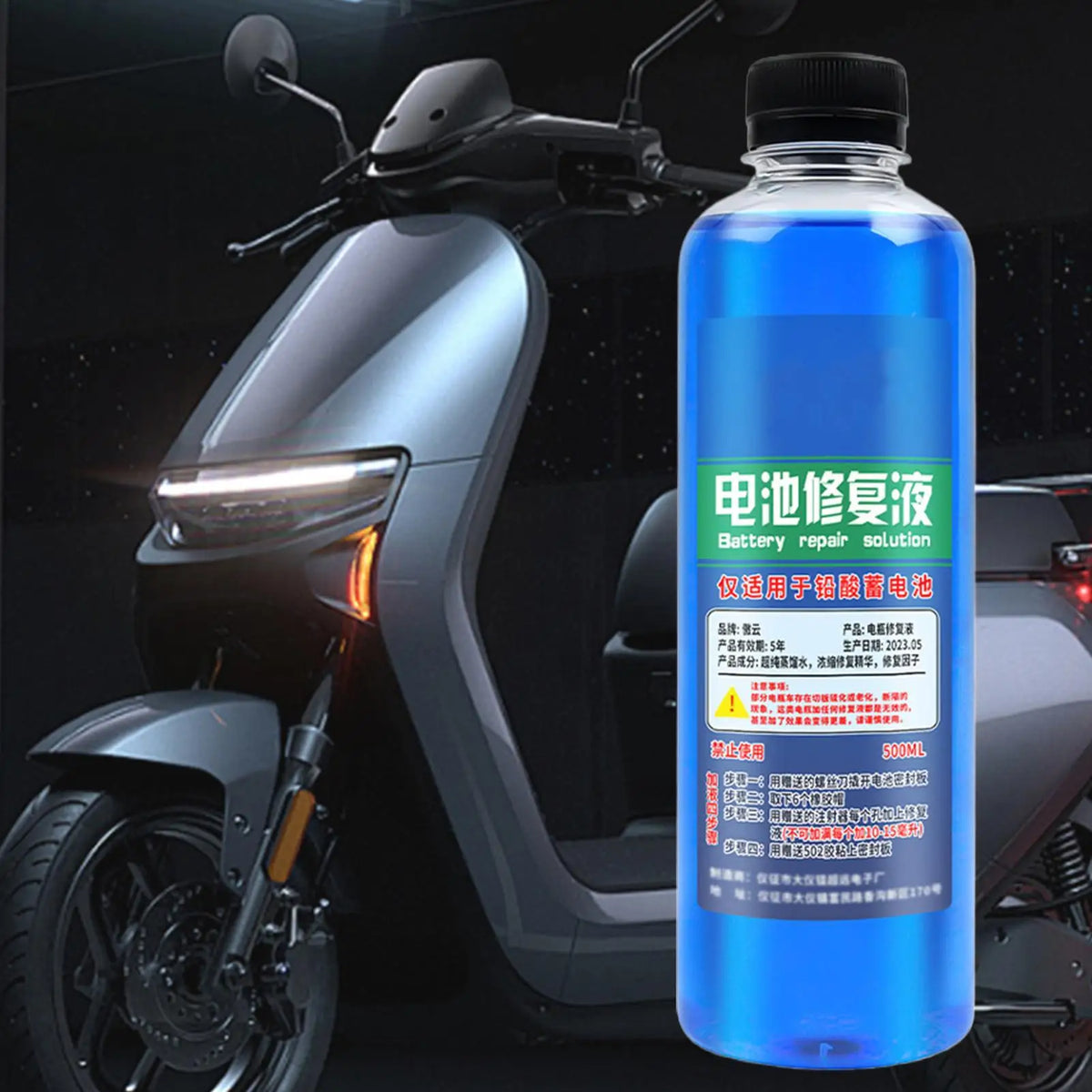 500ml Lead-Acid Battery Restore Fluid | Boost Battery Life