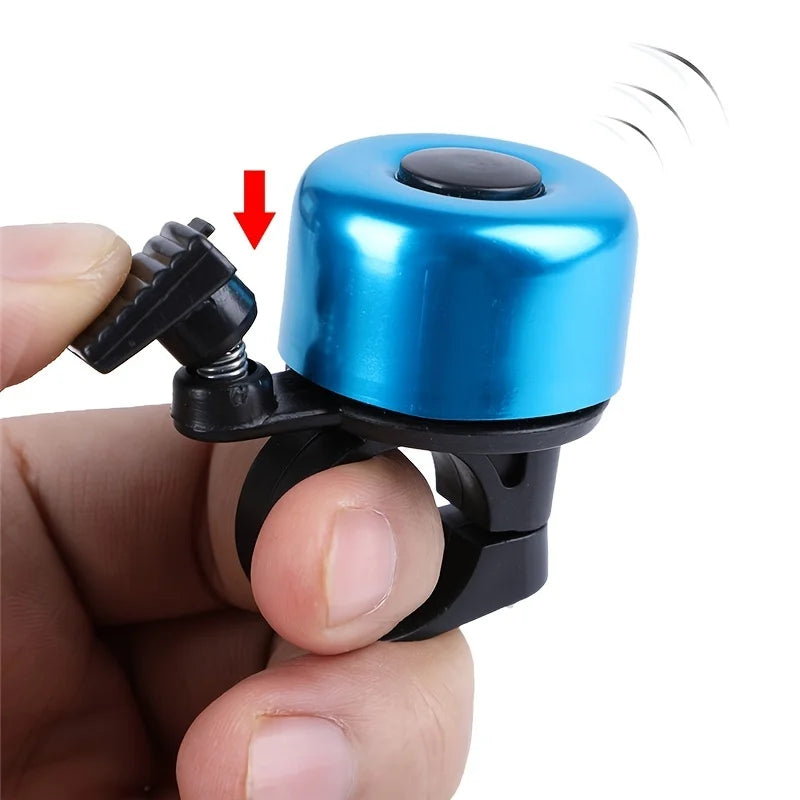 BUCKLOS Q-Shape Aluminum Bicycle Bell – Loud Clear Sound