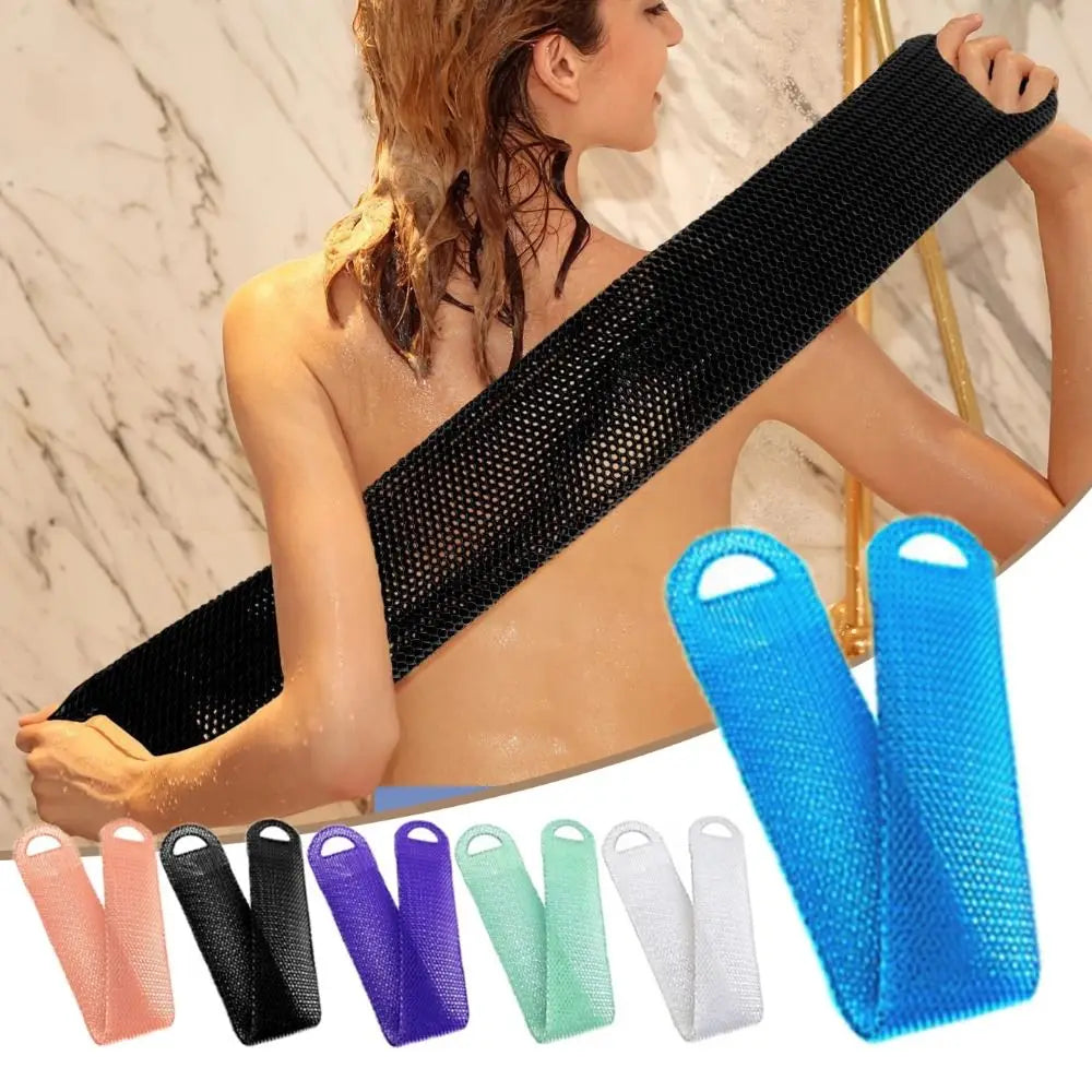 TPU Honeycomb Bath Scrub Towel – Antibacterial Shower Brush