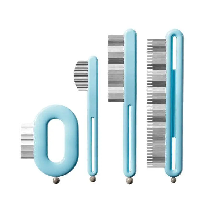 Pet Deshedding Grooming Comb for Cats & Dogs – 1/4 Pcs