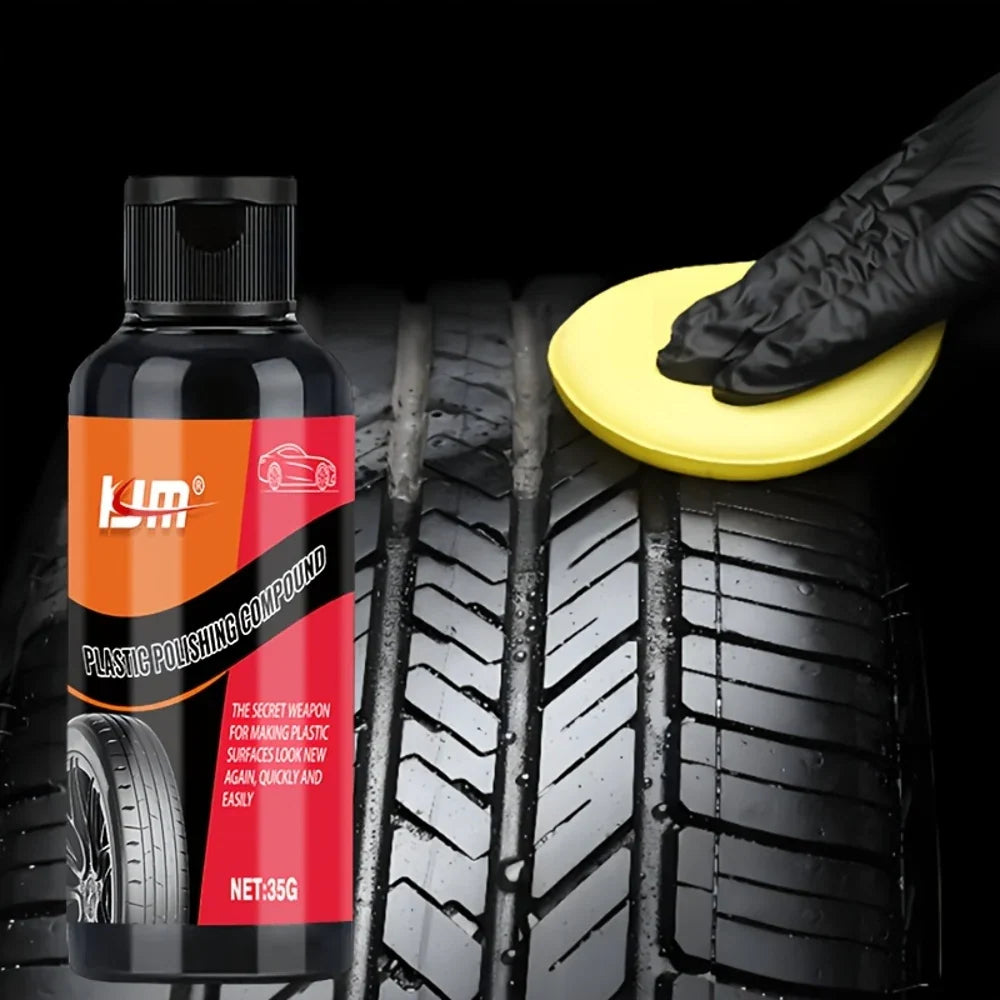 KJM Liquid Tire Wax – Gloss, Blackening & Anti-Aging