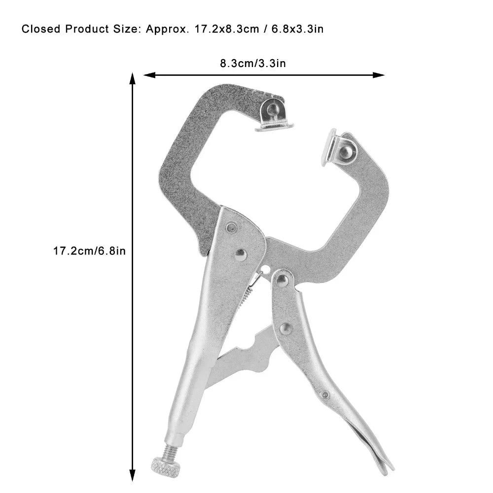 Square Jaw Locking Pliers – Heavy Duty Adjustable Clamp Tool