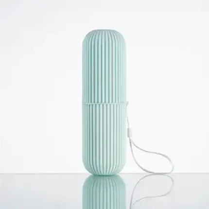 Portable Toothbrush & Toothpaste Holder Travel Storage Case