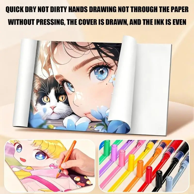 Acrylic Markers Set 12–60 Colors | Artists & Students