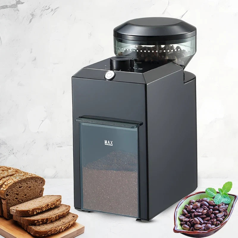 DUTRIEUX Electric Burr Coffee Grinder – 28 Grind Settings